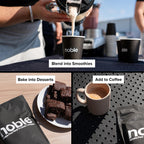 Noble All-in-One Chocolate Protein Powder, 21g Grass-Fed Beef Protein & Collagen, Colostrum & Organ Blend, Whey-Free, Seed Oil-Free, Zero-Carb, 30 Servings (1.75lbs)