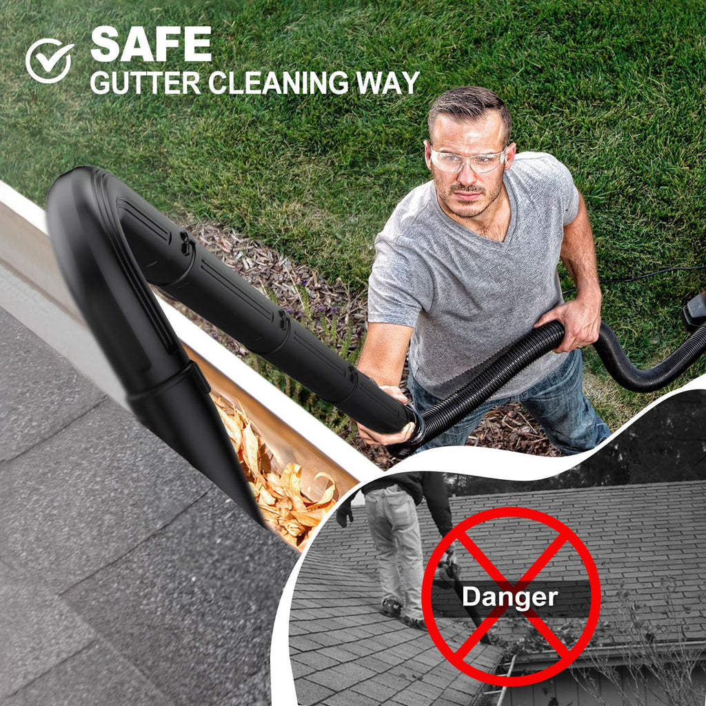 Sealegend 2-1/2 in. Gutter Cleaning Attachment Kit for Wet Dry Vac