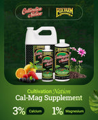 FoxFarm Cultivation Nation Cal-Mag for Plants - 4-0-0, 3% Calcium, 1% Magnesium - 1-Quart