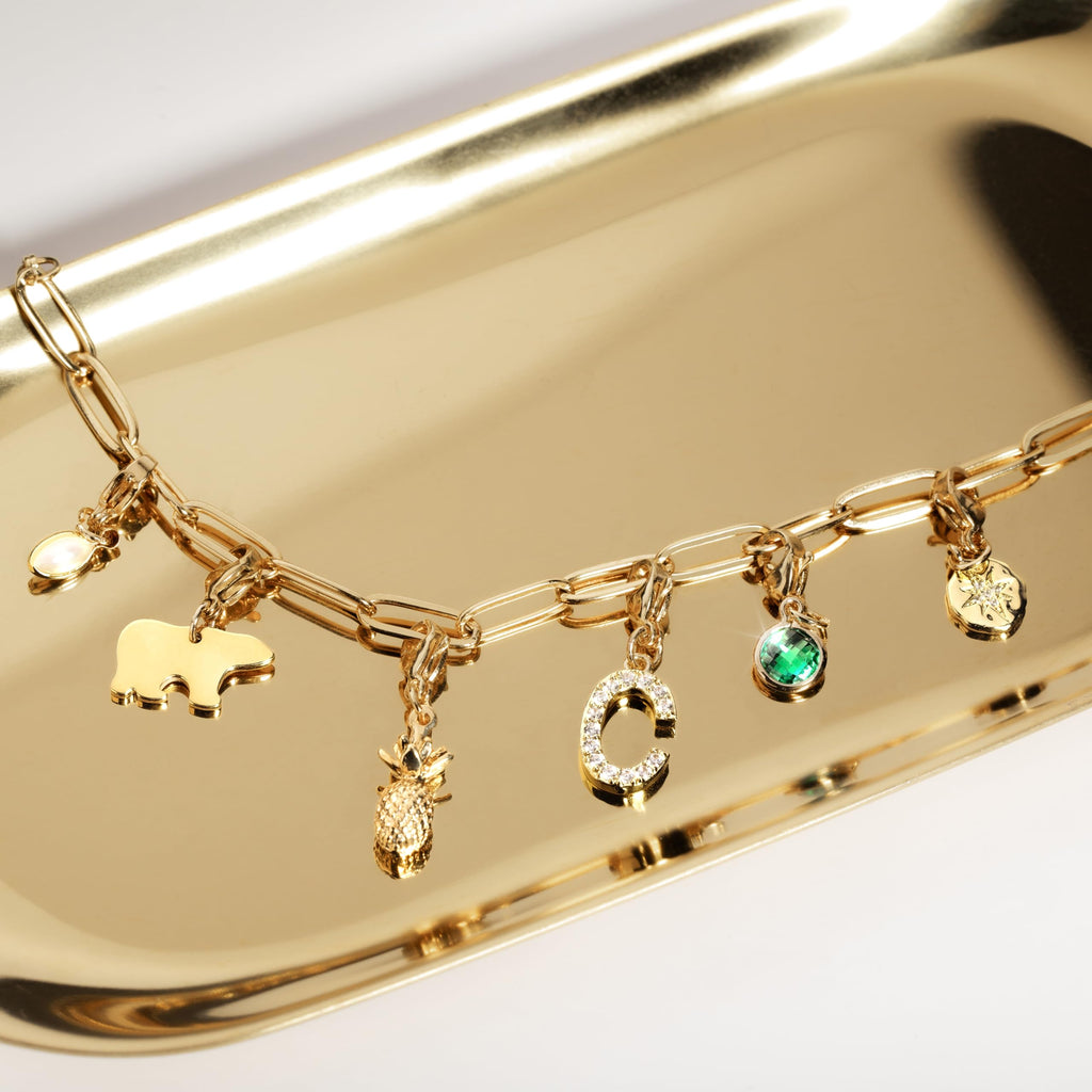 Charm Bracelets for Women — Custom Charm Bracelet with Personalized Charms