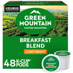 Green Mountain Breakfast Blend Coffee, K-Cup Pods, 48 Count
