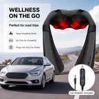 Shiatsu Neck and Back Massager with Heat for Pain Relief Deep Tissue Gifts