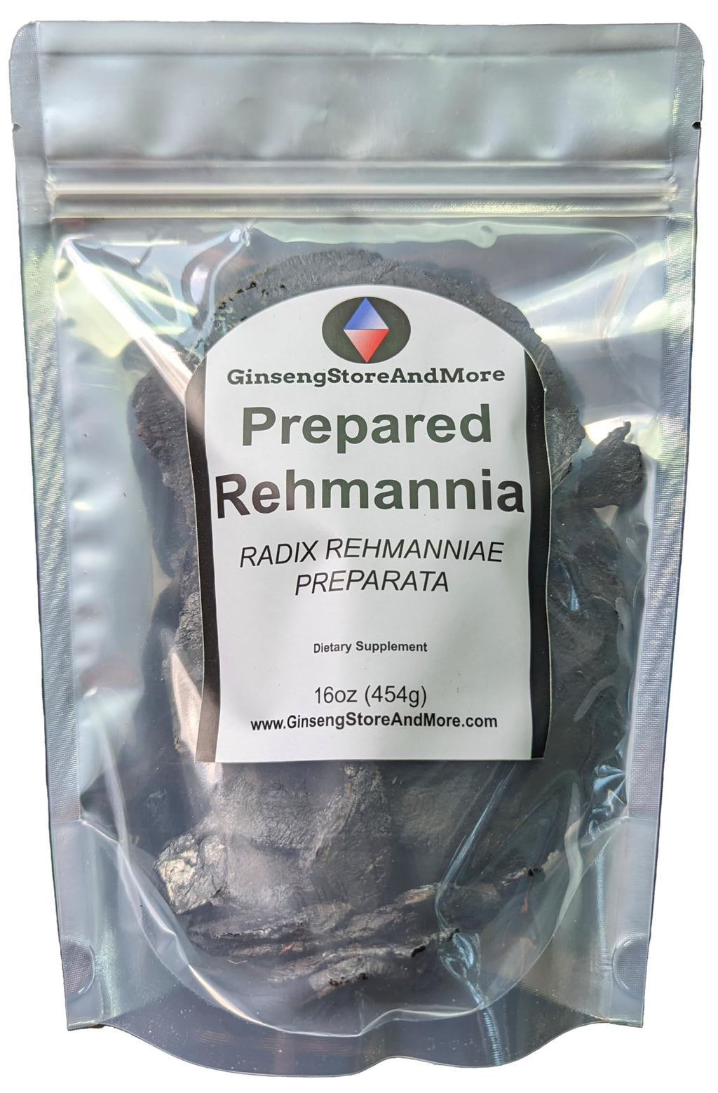 1lb Rehmannia (Prepared) | Shu Di Huang 蜀地黄 Radix Rehmannia glutinosa preperata | Traditionally Prepared, Premium Grade Large, Preservative Free | Use for Yin Jing, Energy, Health for Men & Women