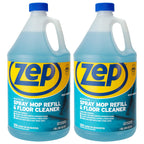 Zep Spray Mop Refill and Floor Cleaner - 1 Gallon (Case of 2)