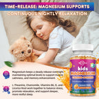 2 Pack Calm Magnesium Gummies for Kids - Magnesium Glycinate Supplement for Sleep, Brain, Immune & Bone Health - Great Tasting Magnesium Gummies for Adults & Kids - Sugar Free Orange