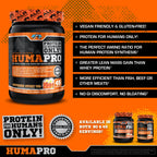 ALR Industries Humapro | Amino Acids Protein Matrix for Humans | 99% Utilization for Lean Muscle | Vegan, Gluten Free | 334g / 45 Servings (Southern Sweet Tea)