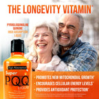 MBS Biotechnology - Super PQQ Liquid - Highly Absorbable Pyrroloquinoline Quinone 20 Milligram, Best Liquid PQQ for Mitochondrial Biogenesis, Supports Heart Health, Cognitive Function and Mental Focus