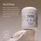 Arrae Tone Gummies – Creatine Monohydrate for Women – Support Lean Muscle, Strength & Recovery – Mixed Berry Flavor – 60 Count