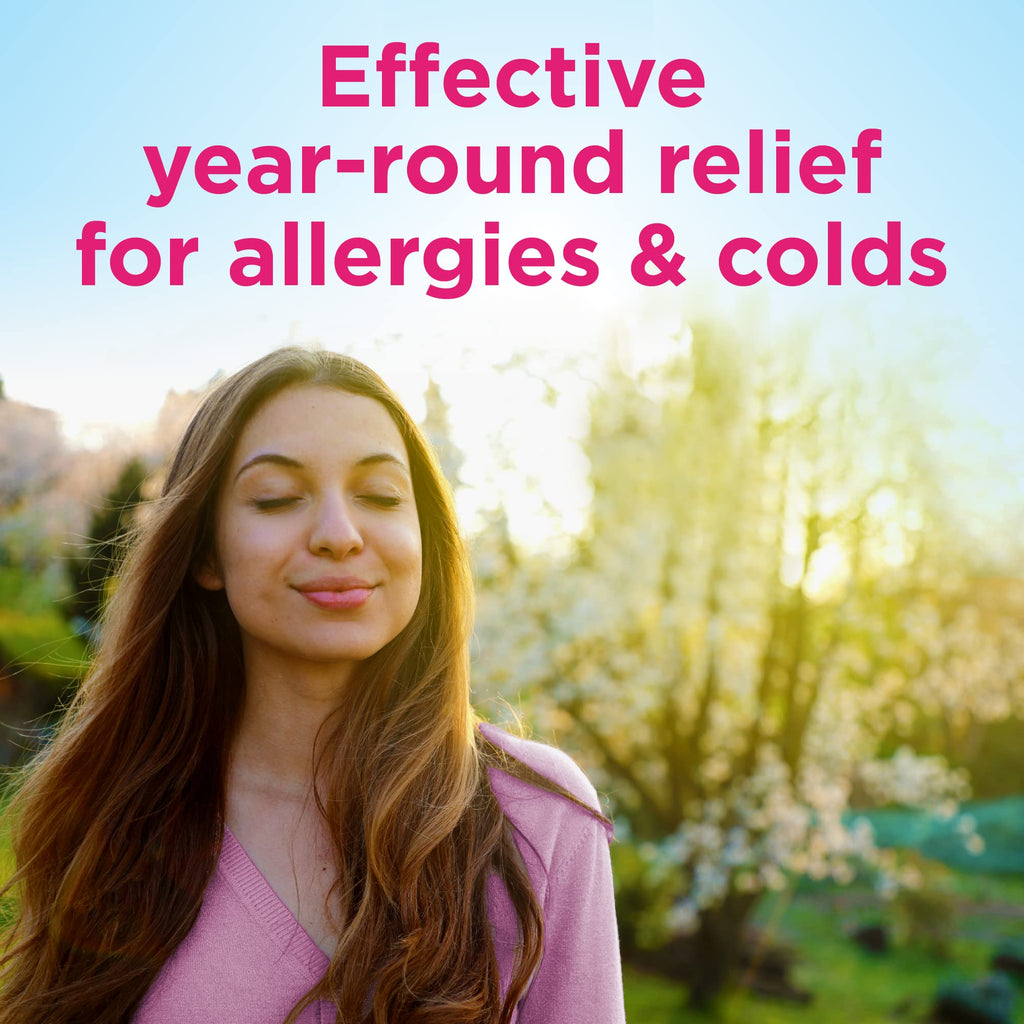 Amazon Basic Care Complete Allergy Relief, Diphenhydramine HCl 25 mg, Easy to Swallow Mini-Tabs, Relieves Sneezing, Itchy Eyes, Runny Nose, Itchy Throat, 400 Count