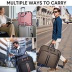 BALEINE Garment Bags for Travel, Water Resistant Carry on Suit Bag