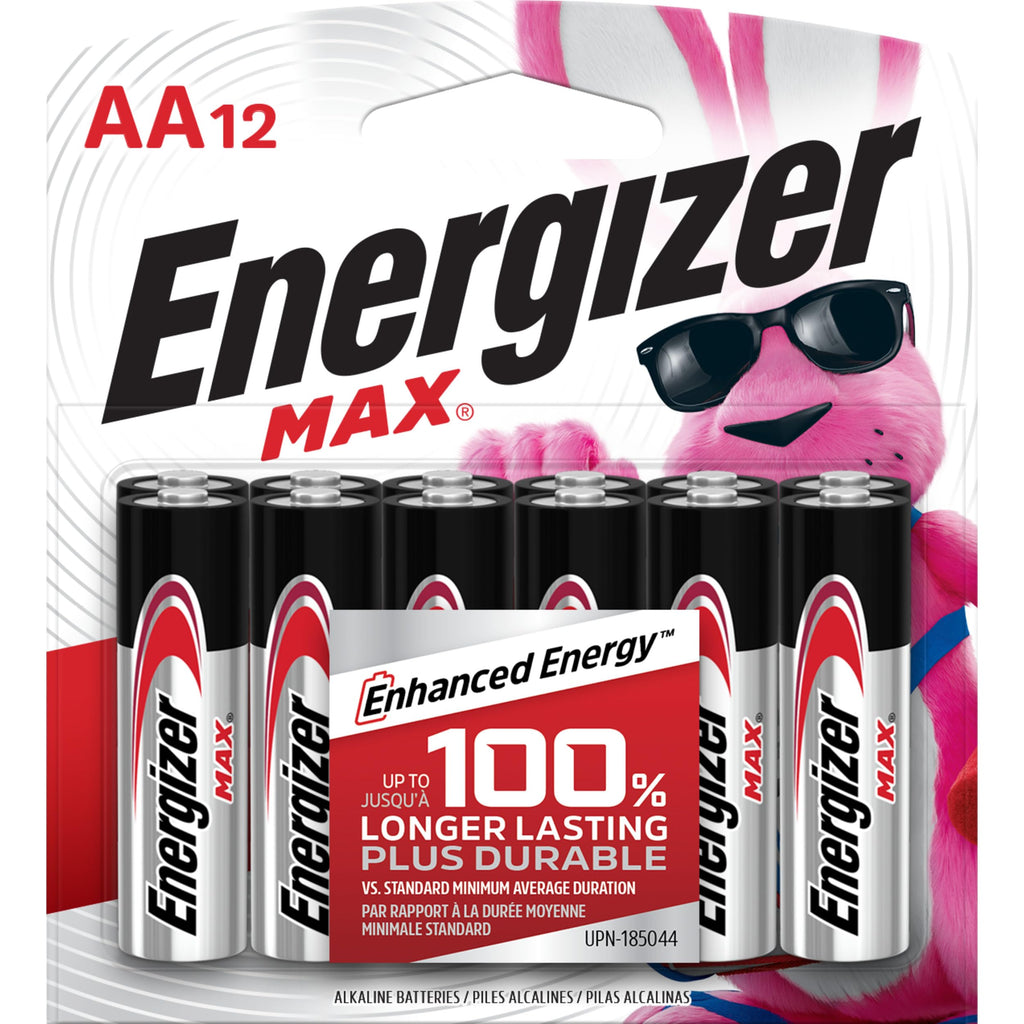 Energizer AA Batteries, MAX Double AA Battery Alkaline, 24 Count