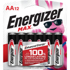 Energizer AA Batteries, MAX Double AA Battery Alkaline, 24 Count