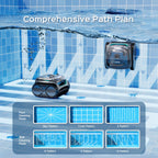 WYBOT (2026 New) C2 Vision AI Camera Robotic Pool Cleaner, Ultra-Fine Filter System Pool Robot, Powerful Suction, Wall Climbing, Waterline Cleaning, Gray Green