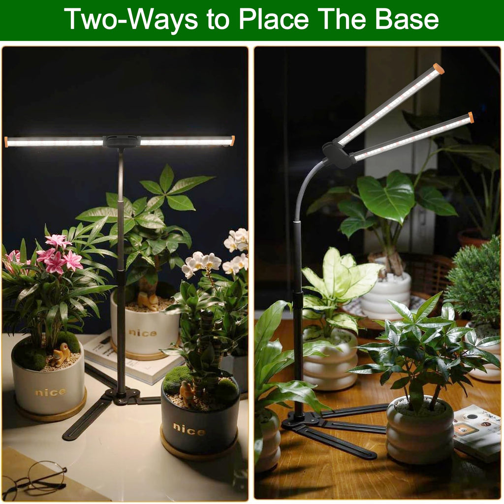 Grow Light for Indoor Plants,6000K White Sun Spectrum Growing Light Lamp