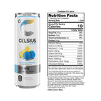 CELSIUS Fizz Free Blue Razz Lemonade, Sugar Free Energy Drink, 12 Fl Oz (Pack of 12)