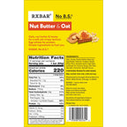 RXBAR Nut Butter and Oat Protein Bars, Protein Snacks, Snack Bars, Honey Cinnamon Peanut Butter, 23.2oz Box (12 Bars)