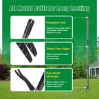 Lilyvane Weed Puller Tool, Stand Up Manual Weeder, Heavy Duty Garden Weeding Tool with 60 inch Long Handle,4 Claw Steel Head, Uprooting Dandelion Removal Gardening Tools for Lawn Grass Grabber