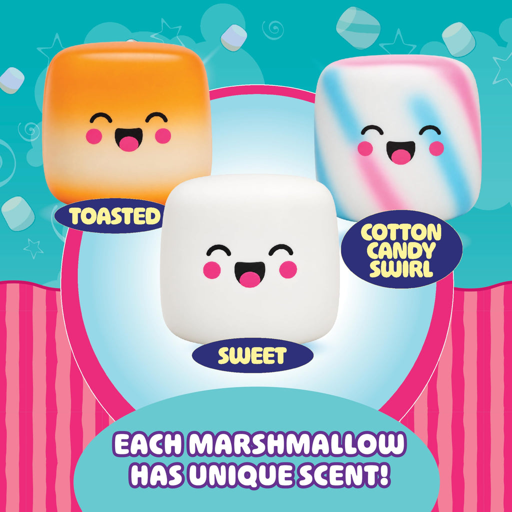 Squeeze Please 3 Pack Scented Marshmallow Stress Relief Fidget Squishy Toy