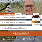 Inflammation Support for Muscle, Joint & Tissue | 6 Botanicals | 60 Caps