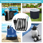 SPX1250WA Power Cord for Hayward Pool Pump Compatible with Hayward Power-Flo SP1500 Pool Pump Series (6FT)