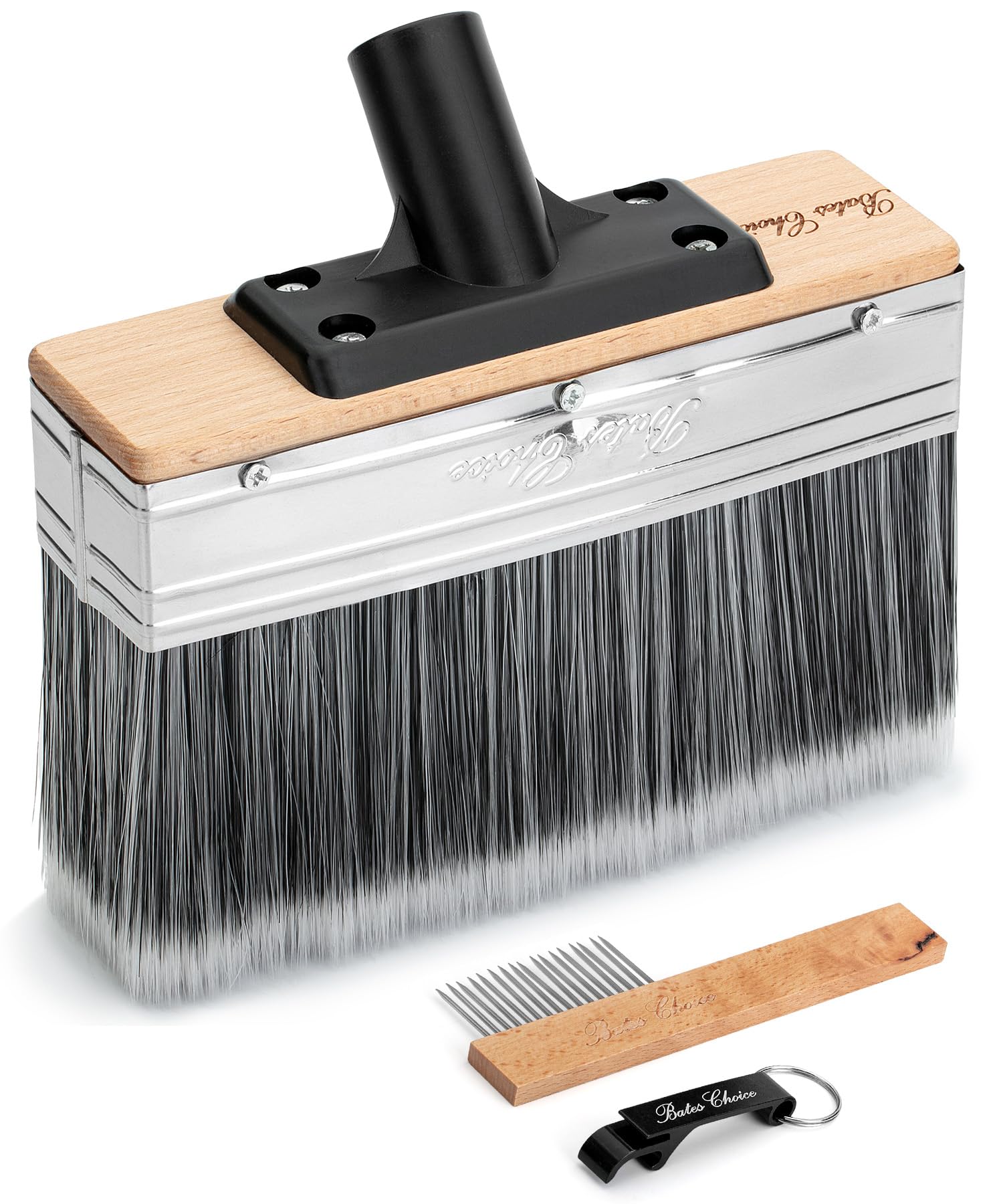 Bates Deck Stain Brush - 7.5-Inch, Wood Stain Applicator