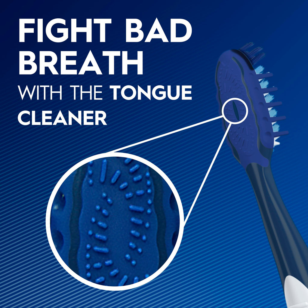 Oral-B Pro Clean Cross Action Toothbrushes, Deep Plaque Removal, 6 Count