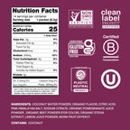 Cure Hydration | Plant-Based Electrolyte Drink Mix | No Added Sugar | FSA-HSA | Dehydration Relief Powder Made with Coconut Water | Non-GMO | Vegan | Pouch of 14 Packets - Berry Pomegranate