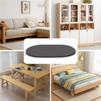 Reusable Large Furniture Movers Sliders for Carpet and Hardwood Floors-8 Pack 9-1/2" Oval Moving Pads Protector for Heavy Duty Sofa Bed Table Desk,Quickly and Easily Move Any Item, Beige