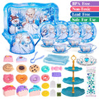 Hohosunlar Kids Tea Party Set for Little Girls Toddlers 3 4 5 6 7 8