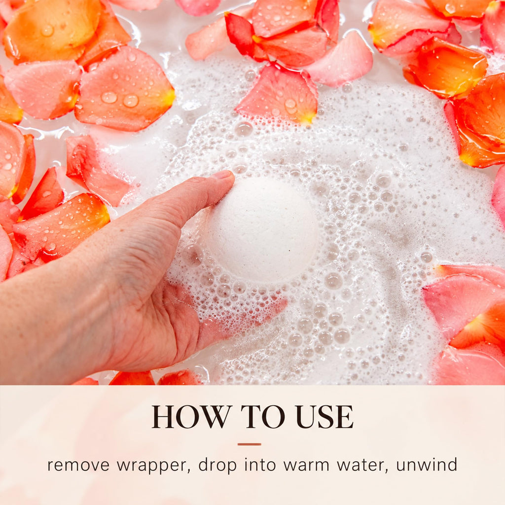 Bath Bombs Gift Set - USA Made with Organic & Natural Ingredients