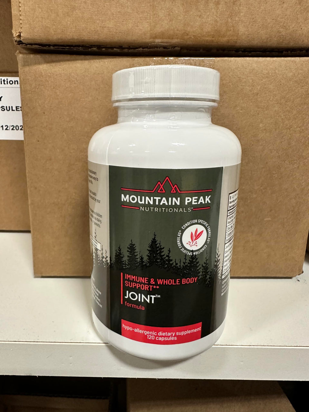 Mountain Peak Nutritionals Joint Formula Glucosamine Boswellia 120ct