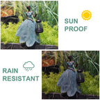 Guichifun Fairy Statues Garden Decor with Solar Lights Gifts for Women