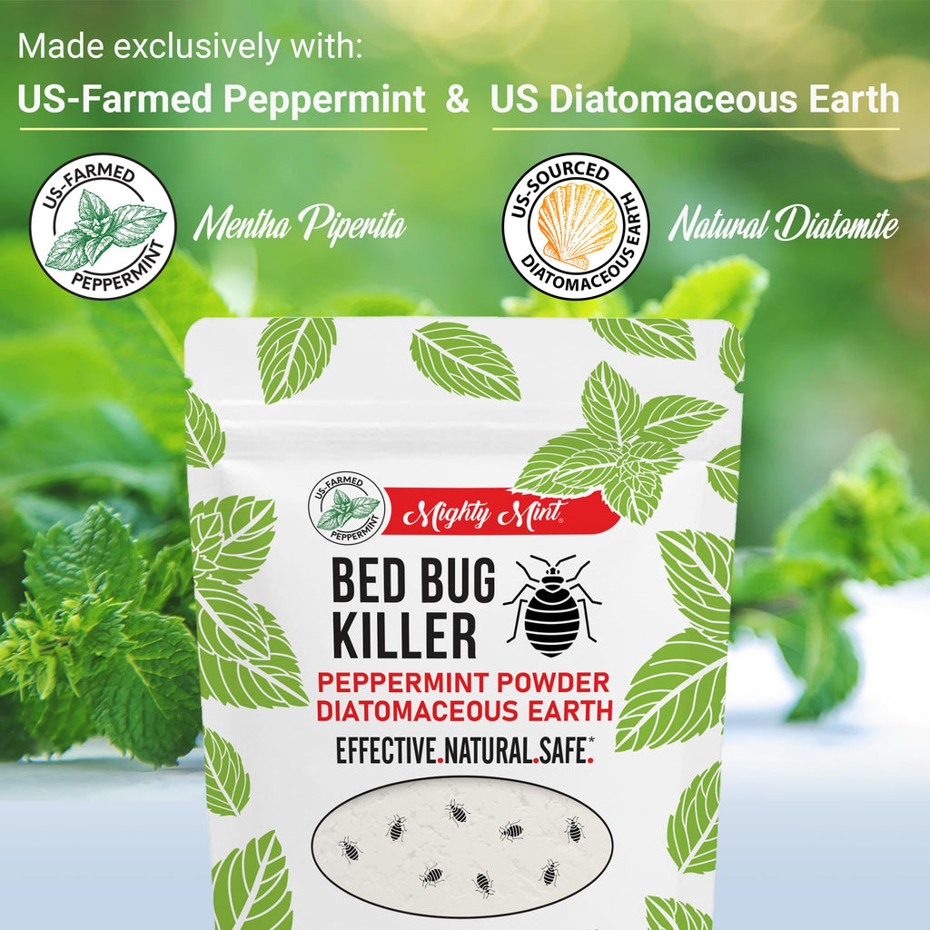 Rodent Repellent, Diatomaceous Earth Peppermint Powder, 1 lb
