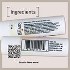Reviva Labs Vitamin E Stick - Hydrating Lip Balm for Chapped Lips & Under Eye Care - Moisturizing with Beeswax, Shea Butter & Allantoin - Vitamin E Lip Balm for Men & Women (Pack of 6)