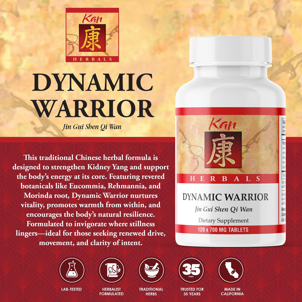 Kan Herbs - Dynamic Warrior 120 tabs [Health and Beauty]