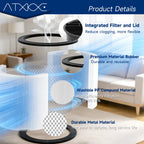 90304 Replacement Filter, 90107 dry filter, 90585 Foam Sleeve Compatible with shopvac filter 90304 90350 90333 90585, Fits Most 5 Gallon and Above Wet Dry Vacuum Cleaner (2+2+4+2+2+1)