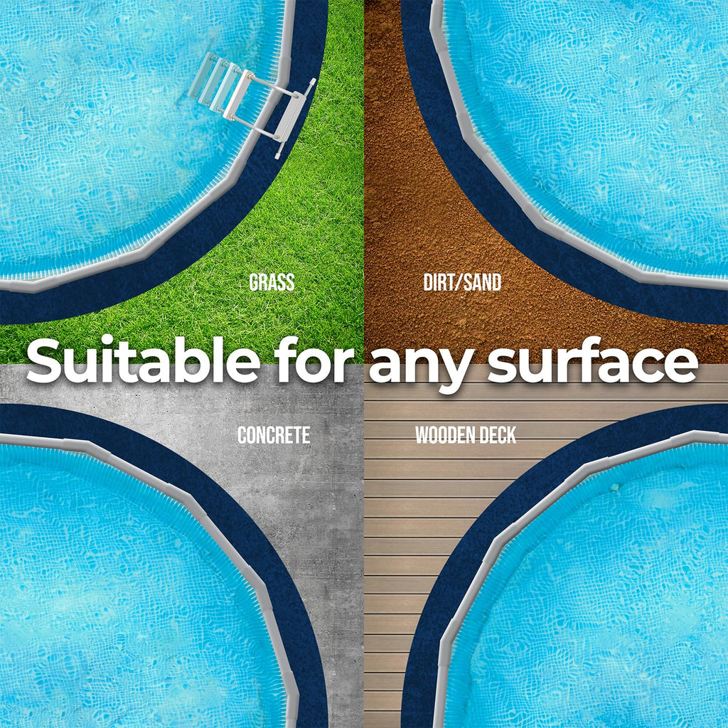 Shop Square 21-Foot Pool Liner Pad for Above Ground Pools - Under Padding, Above Ground Pad, Puncture Protection, Extend Liner Life, Durable Geotextile Material