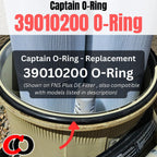 Captain O-Ring – Replacement 39010200 O-497 O-Ring for Pentair CCP 320/420/520 Clean & Clear Plus FNS 24/36/48/90 FNS Plus Pool DE Filter