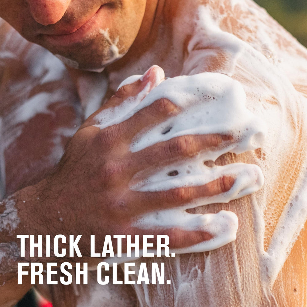 Every Man Jack Nourishing Cedar + Red Sage Mens Body Wash for All Skin Types - Naturally Derived Ingredients - Cleanse and Hydrate Skin with Coconut and Glycerin - 24oz 2 Bottles