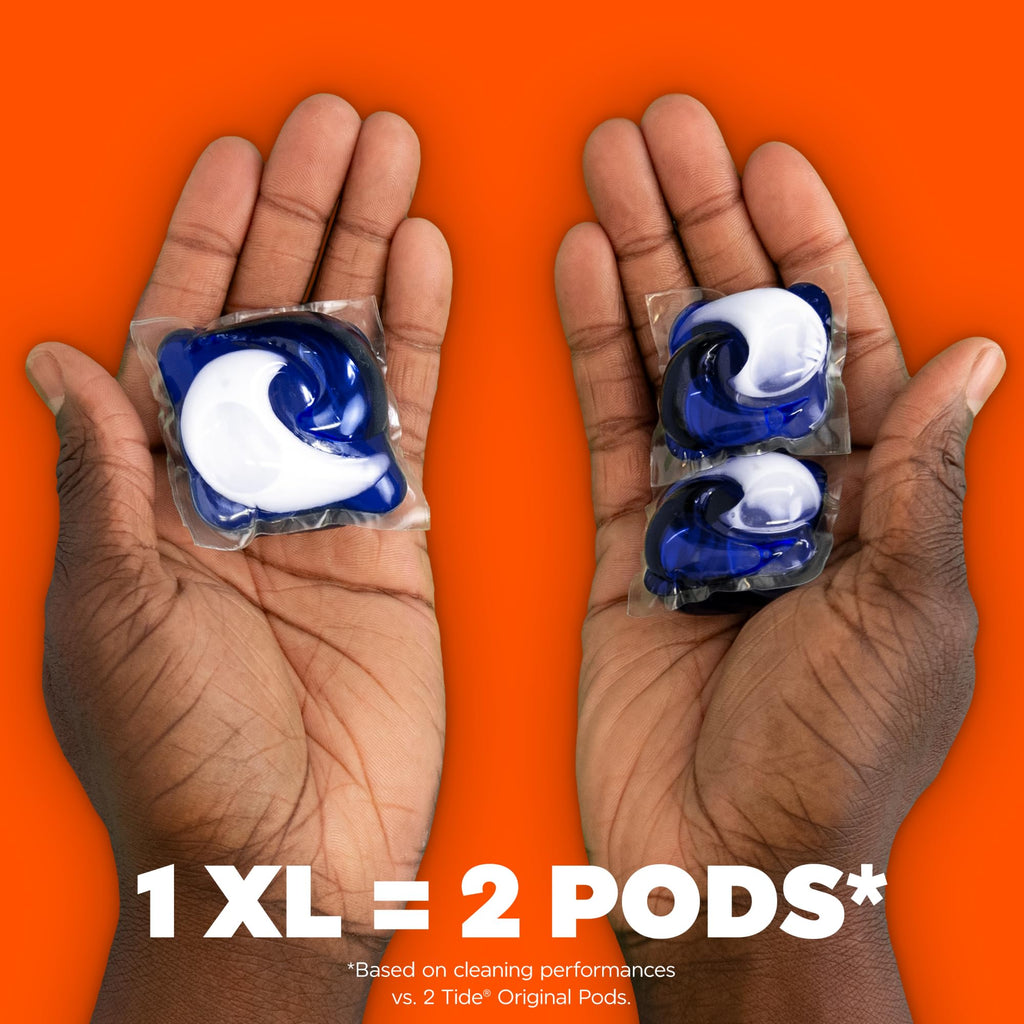 Tide Power PODs + Downy Laundry Detergent Pods, 45 Count, Soft Boosters + April Fresh (Pack of 4)