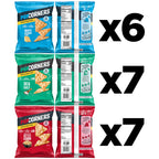 PopCorners Popped Corn Snacks, Core 3 Flavor Variety Pack, 1 Ounce (Contains 20 Packets) (Packaging May Vary), Kosher