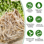6Set Microgreens Growing Mat with Tray, Microgreen Growing Kit 10″×10″ Wheatgrass Seed Sprouting Starter Mat Hemp Fiber Grow Tray Hydroponic Jute Pads Indoor Organic Production for Germination Sprouts