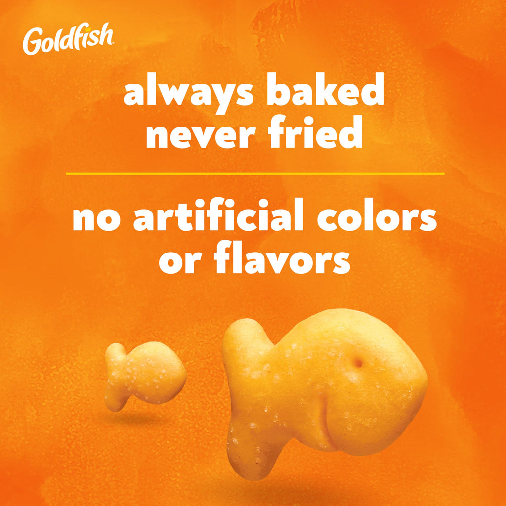 Goldfish Cheddar Crackers, 1.5 oz. Snack Packs, 30 Count