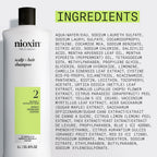Nioxin System 2 | Scalp Care | Shampoo | Hair Thickening | For Natural Hair