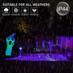 weillsnow 500 LED Halloween String Lights,164 FT Twinkle Lights Waterproof