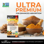 Turmeric Curcumin with Black Pepper Extract 1500mg - High Absorption Ultra Potent Turmeric Supplement with 95% Curcuminoids and BioPerine - Non GMO Tumeric Capsules for Joint Support - 90 Capsules