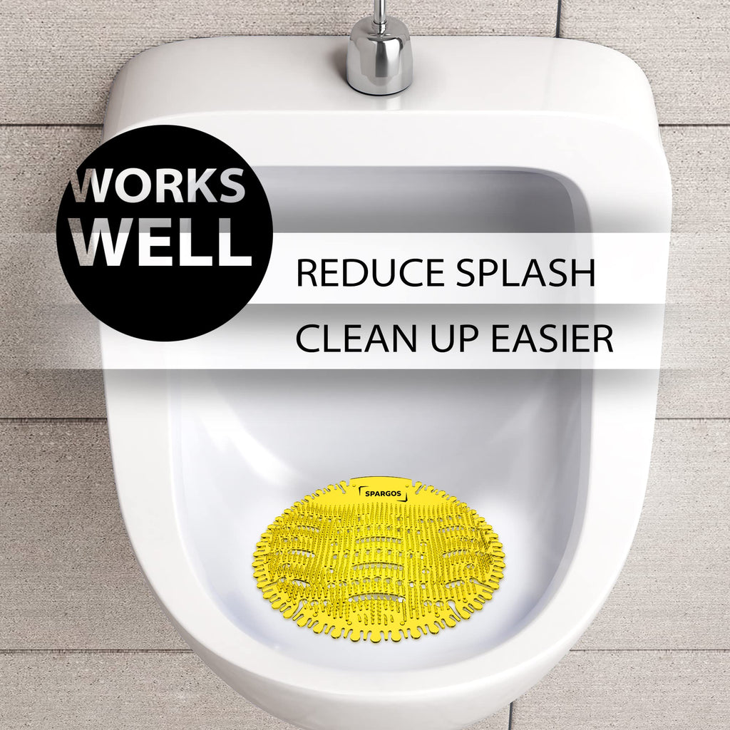 Spargos Urinal Screen Deodorizer, 36 Pack, Anti-Splash Cakes