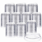 Acellegic 1000 Pcs Strawless Sip Lids Clear for 12-24oz,Transparent,98mm