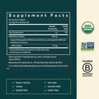 Gaia Herbs Ashwagandha Root - Stress Relief & Sleep Support Supplement - Supports Balanced Energy Levels & Positive Outlook* - 120 Vegan Liquid Phyto-Caps (60 Servings)
