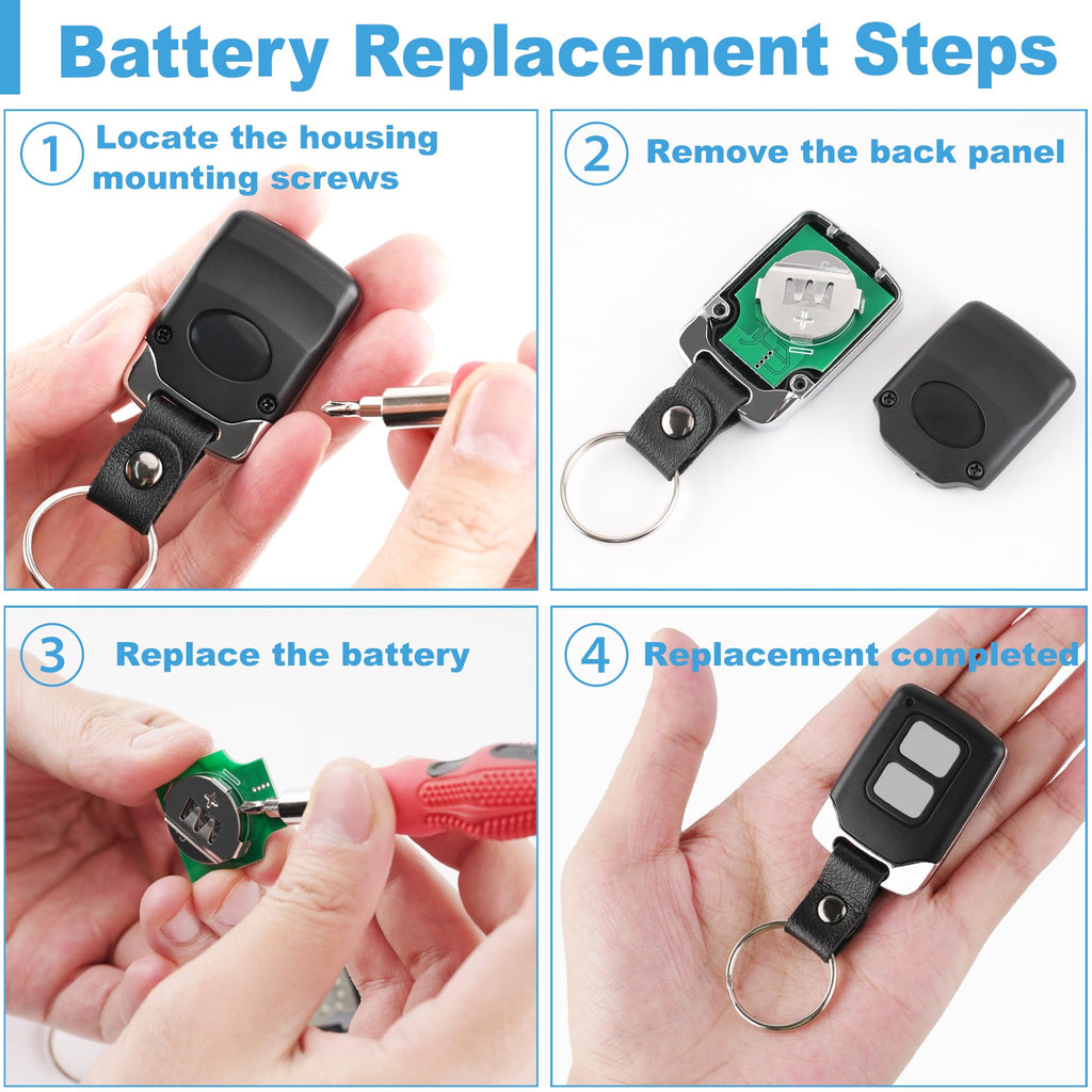 2 for LiftMaster Chamberlain Craftsman Garage Door Opener Remote Replacement 893LM 893Max 891LM 971LM 973LM 371LM 373LM